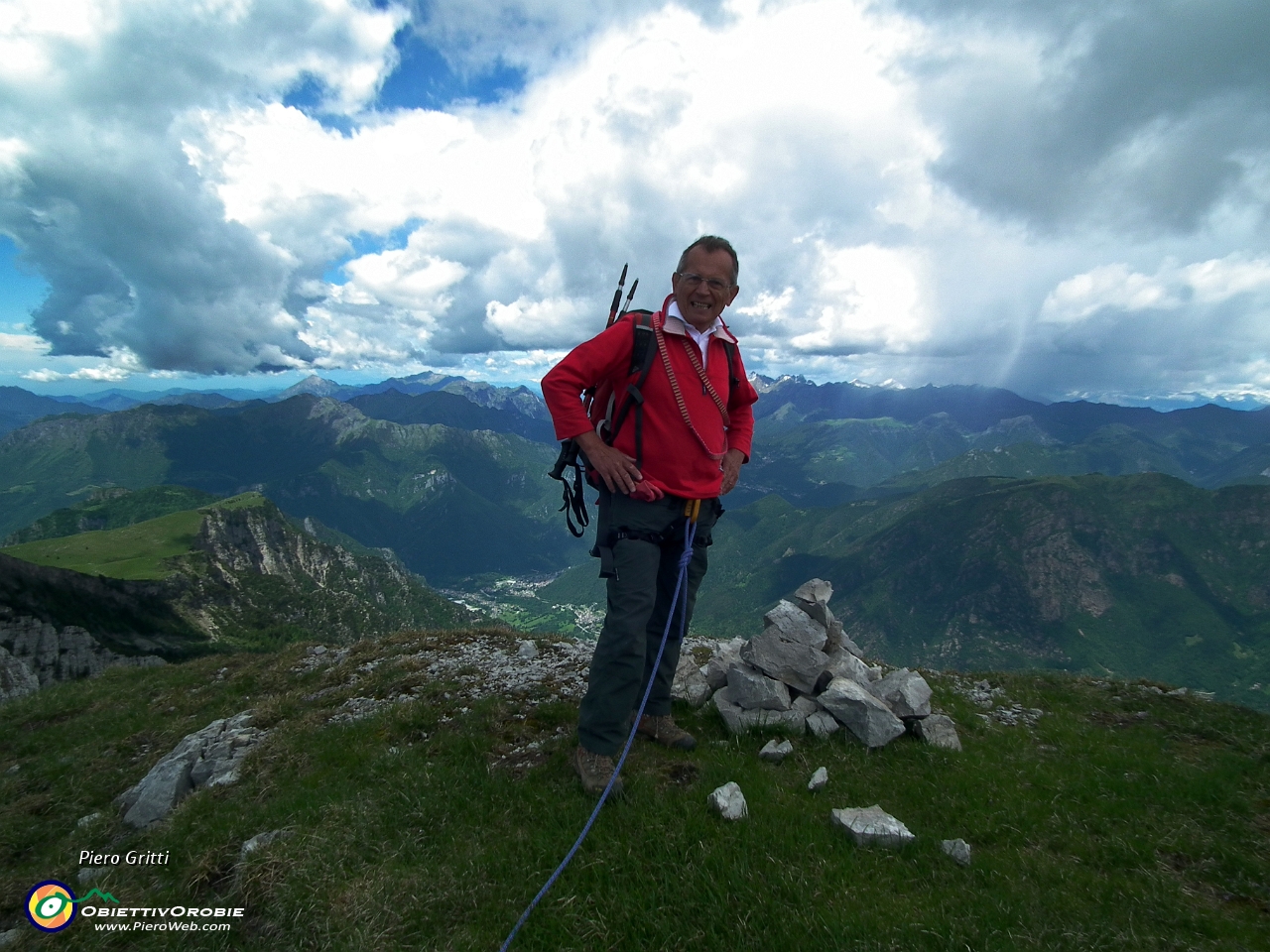 63 'Il Pizzo' ...OK ! con vista in alta Val Brembana....JPG